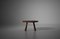 Tavolino rotondo in quercia, Francia, anni '50, Immagine 6