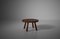 Large Round French Oak Side Table, 1950s, Image 4