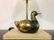 Messing Enten Lampe, 1970er 4