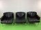 Vintage Leather Sofa Set from Girsberger, 1980s, Set of 3, Image 3