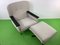 Vintage Lounge Chair & Footstool by Marco Zanuso, 1960, Set of 2 1