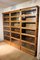 Large Oak Bookcase from Globe Wernicke, Set of 18 1