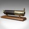 Antique English Victorian Telescope in Brass and Leather, 1870, Image 1