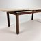 Mid-Century Travertine & Wengé Coffee Table, 1960s 10