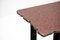 Table Console en Granite et Aluminium, Italie 3