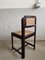 Mid-Century Italian Modern Wooden Dining Chairs, 1970s, Set of 4, Image 7