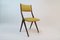 Vintage Italian Teak & Fabric Dining Chair, 1960s, Set of 4 3