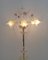 Mundgeblasene Ca'Rezzonico Stehlampe aus Muranoglas mit 6 Armen, Italien, 1950er 4