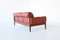 Scandinavian Rosewood & Leather Sofa, Denmark, 1960, Image 9