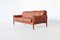 Scandinavian Rosewood & Leather Sofa, Denmark, 1960 2