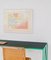 Großer grüner Schreibtisch aus natürlichem Linoleum von &New 3