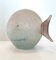 Postmodern Handmade Scavo Glass Decorative Fish Figure by Luigi Mellara, Italy 5