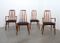 Eva Dining Chairs by Niels Koefoed for Koefoeds Hornslet, 1960s, Set of 4 1
