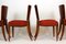 Art Deco H-214 Dining Chairs by Jindrich Halabala for UP Závody, 1950s, Set of 4 14