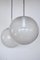 Lámpara colgante Ball de Glashütte Limburg, años 60, Imagen 3