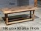 Farmhouse Dining Table with Flaps in Oak, Image 10