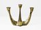 Mid-Century Brass Candleholder, 1950a, Image 1