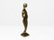 Mid-Century Brass Woman Sculpture, 1960s 5