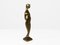 Mid-Century Brass Woman Sculpture, 1960s, Image 5