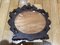 Carved Wooden Mirror with Hooks 8