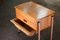 Danish Sewing Trolley in Walnut with Basket, 1960s, Image 7