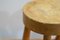Round Stools by Charlotte Perriand for Les Arcs, France, 1960s, Set of 2 16