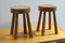 Round Stools by Charlotte Perriand for Les Arcs, France, 1960s, Set of 2, Image 7