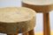 Round Stools by Charlotte Perriand for Les Arcs, France, 1960s, Set of 2 23