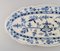 Plato de pescado grande en forma de cebolla azul de porcelana pintada a mano de Stadt Meissen, Imagen 2