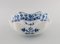 Antique Early 20th Century Blue Onion Bowl in Hand-Painted Porcelain from Stadt Meissen 2