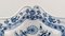 Antique Early 20th Century Blue Onion Bowl in Hand-Painted Porcelain from Stadt Meissen, Image 4