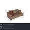 Beige Fabric Three Seater Couch from Roche Bobois 2