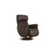 Gray Leather Ergoline Armchair from Himolla 1