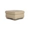 Cream Leather Courage Stool from Ewald Schillig, Image 1