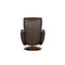 Gray Leather Ergoline Armchair from Himolla, Set of 2 12