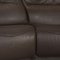 Graues Ergoline Leder Sofa von Himolla 4