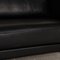 Black Leather Ego Sofa from Rolf Benz, Set of 2 5