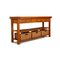 Brown Oak Solid Wood Sideboard 6