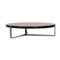 Dark Brown Wood Coffee Table from Roche Bobois 8