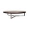Dark Brown Wood Coffee Table from Roche Bobois 7
