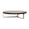 Dark Brown Wood Coffee Table from Roche Bobois 1