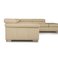Cream Leather Courage Sofa from Ewald Schillig 8