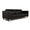Black Leather Ego Three-Seater Couch from Rolf Benz, Image 8