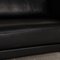Black Leather Ego Three-Seater Couch from Rolf Benz, Image 4