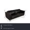 Black Leather Ego Three-Seater Couch from Rolf Benz, Image 2