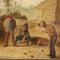 Bocce Players, Oil on Canvas, Framed 4