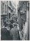 Einkaufsstraße, 1950er, Schwarz-Weiß-Fotografie 1