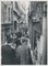 Shopping Street, 1950s, Black and White Photograph 1