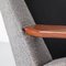 Butaca holandesa angular con tapicería nueva, Imagen 10