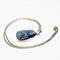 Vintage Swedish Blue Stone Silverpendant by Ove Nordström, 1970s 5